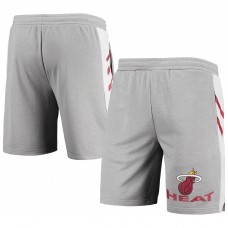 Miami Heat Concepts Sport Stature Shorts - Gray