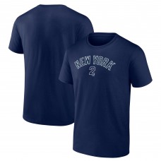 New York Yankees Derek Jeter Fanatics Navy Player Name & Number T-Shirt