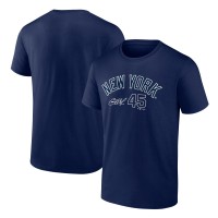 New York Yankees Gerrit Cole Fanatics Navy Player Name & Number T-Shirt