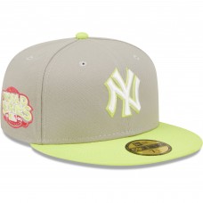 Бейсболка New York Yankees New Era 45th Anniversary Cyber 59FIFTY - Gray/Green