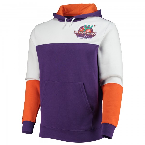 Толстовка NBA Mitchell & Ness Hardwood Classics 1995 All-Star Game Colorblock Fusion - Purple