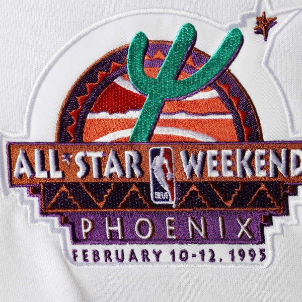 Толстовка NBA Mitchell & Ness Hardwood Classics 1995 All-Star Game Colorblock Fusion - Purple