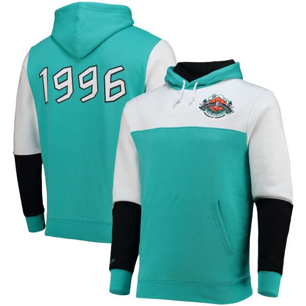 Толстовка NBA Mitchell & Ness Hardwood Classics 1996 All-Star Game Colorblock Fusion - Teal
