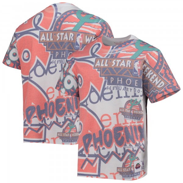 Футболка 1995 NBA All-Star Game Mitchell & Ness Hardwood Classics Jumbotron - White