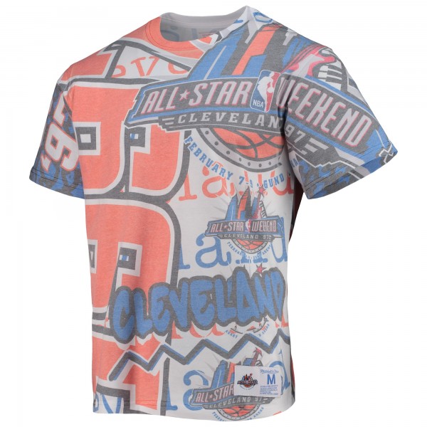 Футболка 1997 NBA All-Star Game Mitchell & Ness Hardwood Classics Jumbotron - White