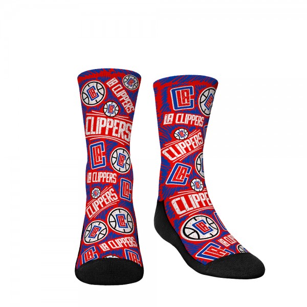 Детские носки LA Clippers Rock Em Allover Sketched