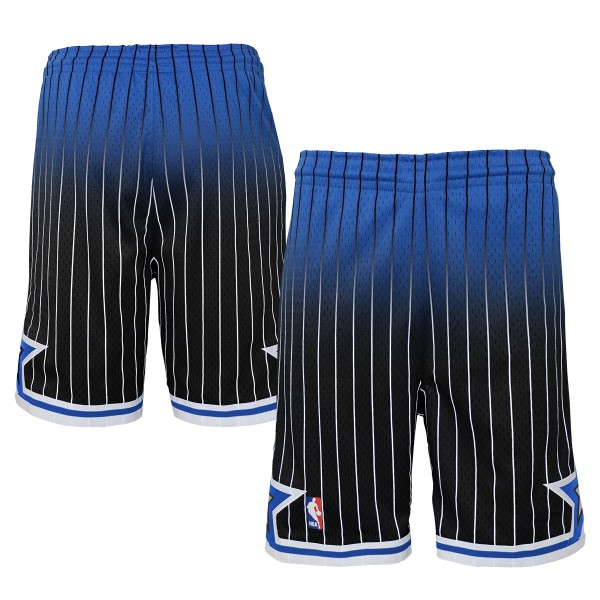 Шорты Orlando Magic Mitchell & Ness Youth 1994/95 Hardwood Classics Fadeaway Reload 3.0 Swingman - Blue/Black