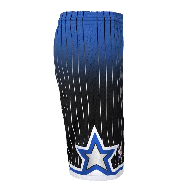 Шорты Orlando Magic Mitchell & Ness Youth 1994/95 Hardwood Classics Fadeaway Reload 3.0 Swingman - Blue/Black