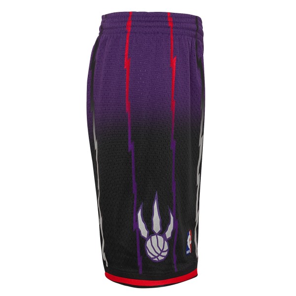 Шорты Toronto Raptors Mitchell & Ness Youth 1998/99 Hardwood Classics Fadeaway Reload 3.0 Swingman - Purple/Black