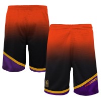 Шорты Phoenix Suns Mitchell & Ness Youth 1996/97 Hardwood Classics Fadeaway Reload 3.0 Swingman - Orange/Black