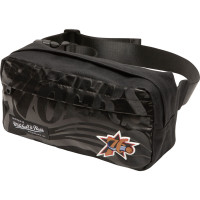 Женская Philadelphia 76ers Mitchell & Ness Black Hardwood Classics Fanny Pack