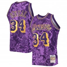 Игровая форма  Shaquille ONeal Los Angeles Lakers Mitchell & Ness Hardwood Classics 1996-97 Lunar New Year Swingman - Purple
