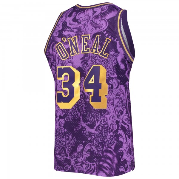 Игровая форма  Shaquille ONeal Los Angeles Lakers Mitchell & Ness Hardwood Classics 1996-97 Lunar New Year Swingman - Purple