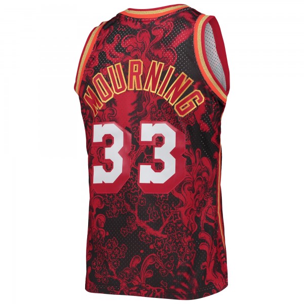 Игровая форма  Alonzo Mourning Miami Heat Mitchell & Ness Hardwood Classics 1996-97 Lunar New Year Swingman - Red