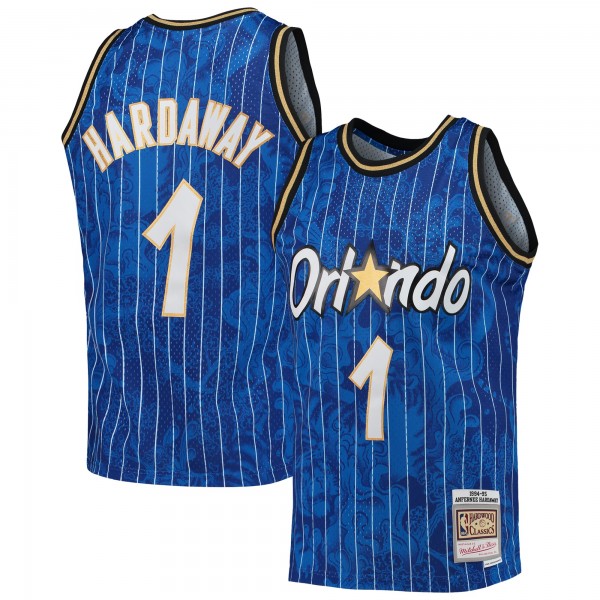Игровая форма  Penny Hardaway Orlando Magic Mitchell & Ness Hardwood Classics 1994-95 Lunar New Year Swingman - Blue