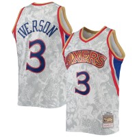 Игровая форма  Allen Iverson Philadelphia 76ers Mitchell & Ness Hardwood Classics 1996-97 Lunar New Year Swingman - White