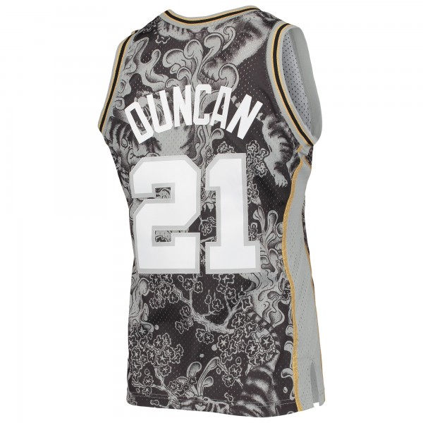 Игровая форма  Tim Duncan San Antonio Spurs Mitchell & Ness Hardwood Classics 1998-99 Lunar New Year Swingman - Black