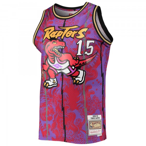 Игровая форма  Vince Carter Toronto Raptors Mitchell & Ness Hardwood Classics 1998-99 Lunar New Year Swingman - Purple