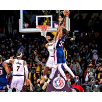 Brooklyn Nets Nicolas Claxton Fanatics Authentic Dunk Against Lakers Photograph