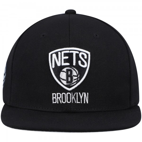 Бейсболка Brooklyn Nets Mitchell & Ness Logo Core Side - Black