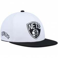 Бейсболка Brooklyn Nets Mitchell & Ness Core Side - White