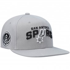Бейсболка San Antonio Spurs Mitchell & Ness Core Side - Gray