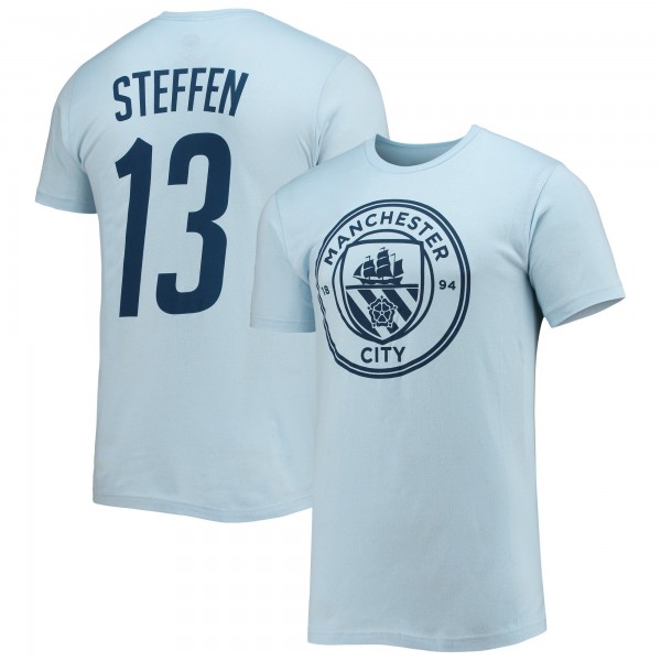 Футболка Zack Steffen Manchester City Name &amp; Number - Light Blue