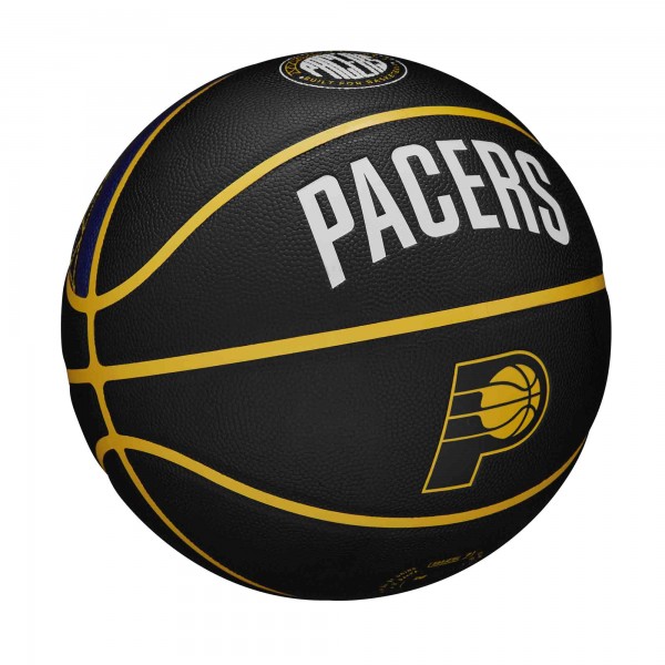 Баскетбольный мяч Indiana Pacers Wilson 2022-23 City Edition Collectors