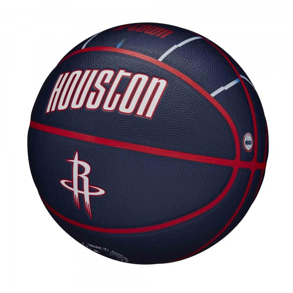 Баскетбольный мяч Houston Rockets Wilson 2022-23 City Edition Collectors
