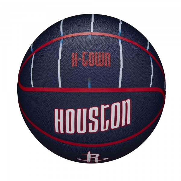 Баскетбольный мяч Houston Rockets Wilson 2022-23 City Edition Collectors