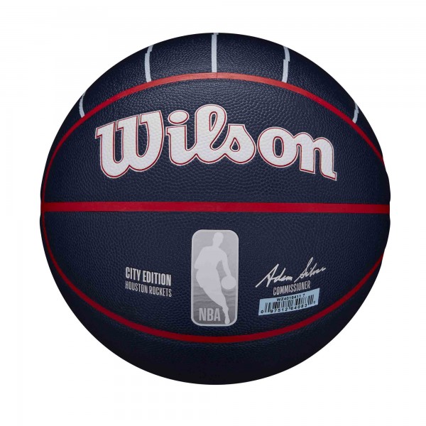 Баскетбольный мяч Houston Rockets Wilson 2022-23 City Edition Collectors