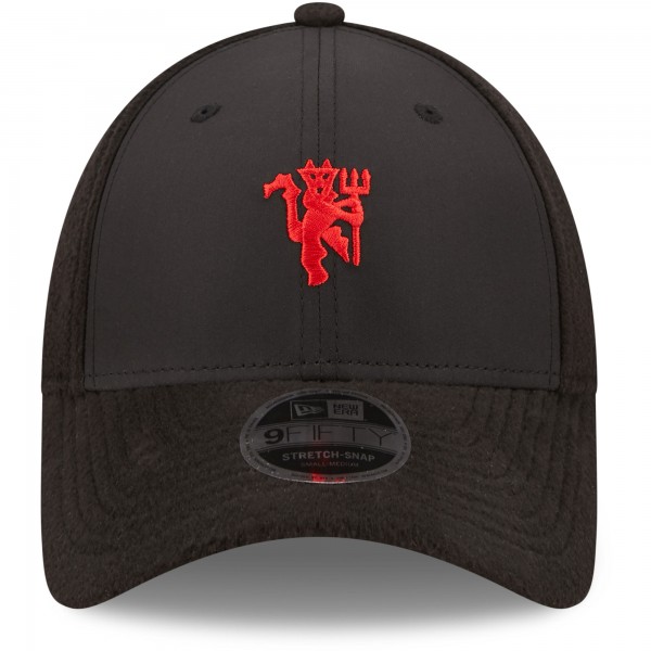 Бейсболка Manchester United New Era Fleece 9FIFTY - Black