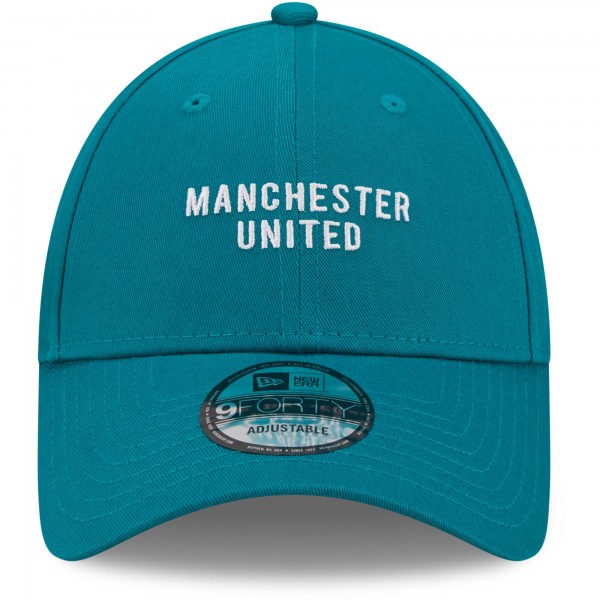 Бейсболка Manchester United New Era Seasonal 9FORTY - Turquoise