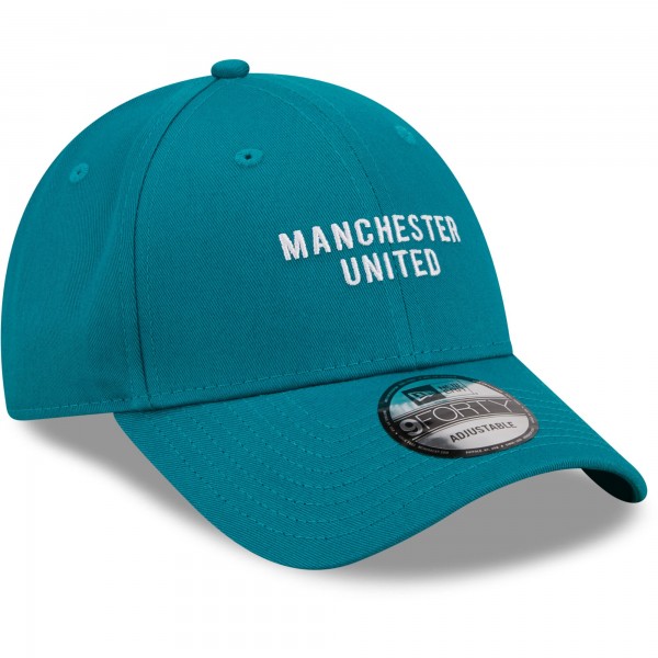 Бейсболка Manchester United New Era Seasonal 9FORTY - Turquoise