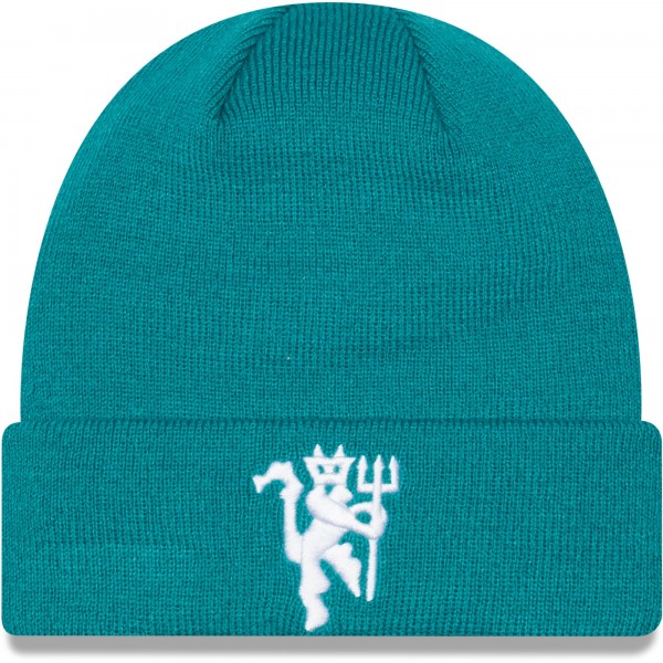 Шапка Manchester United New Era Seasonal Cuffed Knit - Turquoise