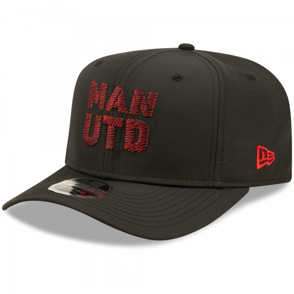 Бейсболка Manchester United New Era Weave Overlay 9FIFTY - Black