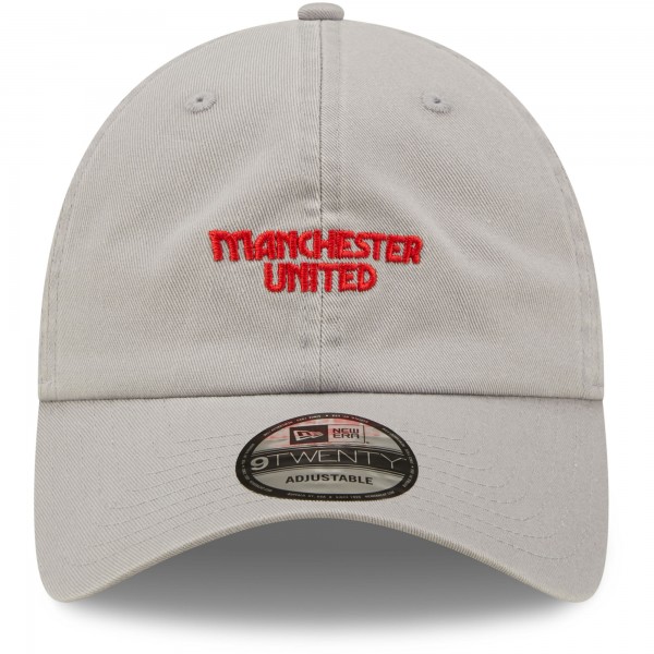 Бейсболка Manchester United New Era Wordmark - Gray