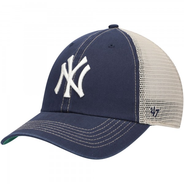 Бейсболка New York Yankees 47 Trawler Clean Up Trucker - Navy