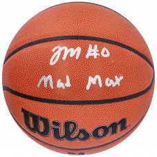 Autographed Philadelphia 76ers Tyrese Maxey Fanatics Authentic Wilson Authentic Series Indoor/Outdoor Basketball with Mad Max Inscription