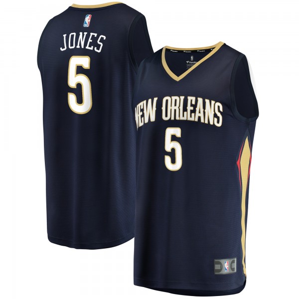 Игровая форма  Herbert Jones New Orleans Pelicans 2021/22 Fast Break Replica - Icon Edition - Navy