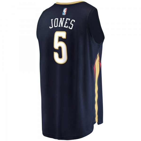 Игровая форма  Herbert Jones New Orleans Pelicans 2021/22 Fast Break Replica - Icon Edition - Navy