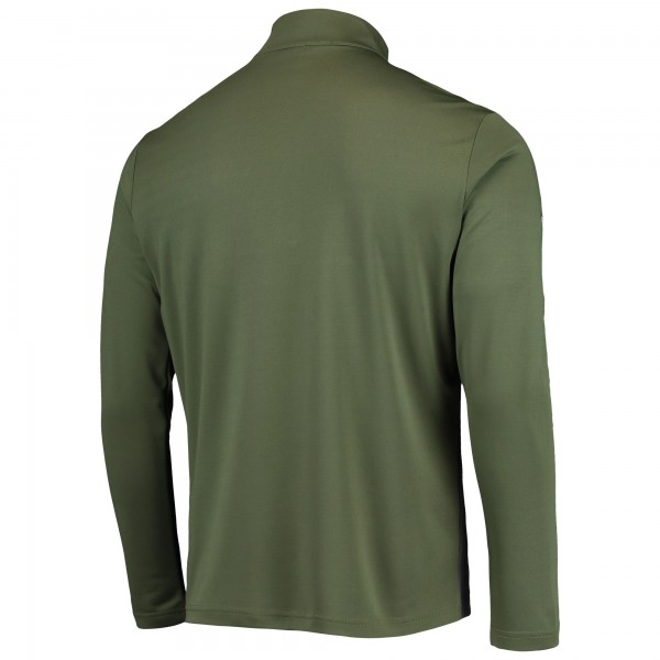 Кофта на короткой молнии New York Yankees Levelwear Delta Pursue - Olive
