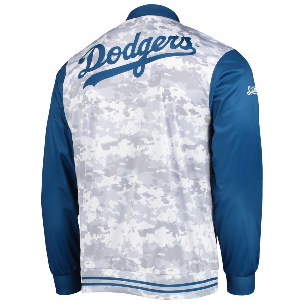 Кофта на молнии Los Angeles Dodgers Stitches Camo - Royal