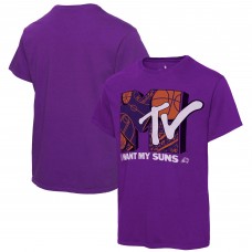 Футболка Phoenix Suns Junk Food NBA x MTV I Want My - Purple