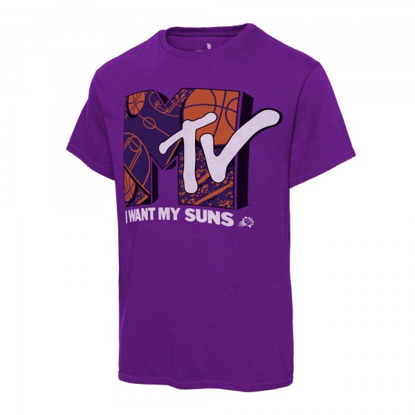 Футболка Phoenix Suns Junk Food NBA x MTV I Want My - Purple