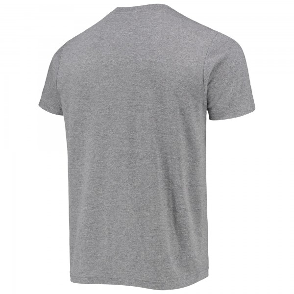 New York Yankees Homage Gray Yankee Stadium Tri-Blend T-Shirt
