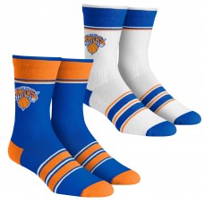 Две пары носков New York Knicks Rock Em Unisex Multi-Stripe