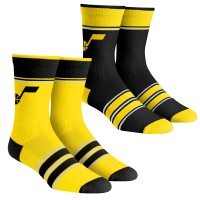 Две пары носков Utah Jazz Rock Em Youth Multi-Stripe