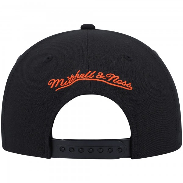 Бейсболка New York Knicks Mitchell & Ness Hardwood Classics Front Loaded - Black