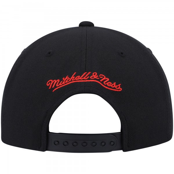 Бейсболка Philadelphia 76ers Mitchell & Ness Front Loaded - Black